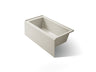 Underscore® 60" x 30" alcove bath, left drain