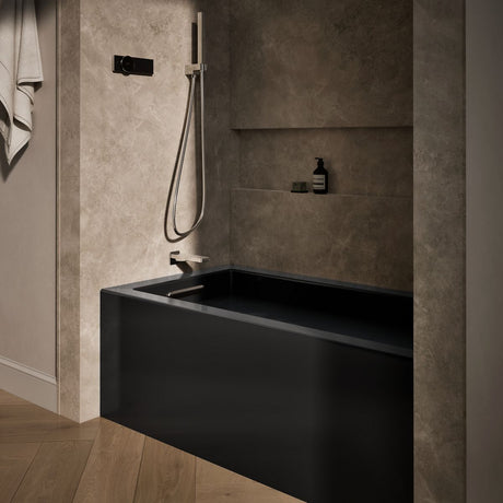 Underscore® 60" x 32" alcove bath, left drain