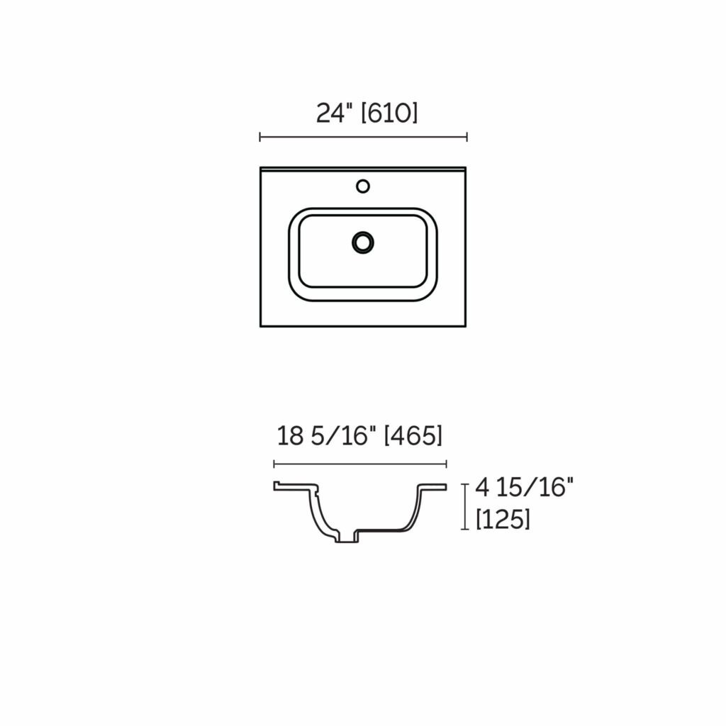Porto Porcelain Vanity Top