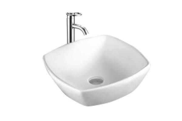 Bathroom Sink 16 1/2"x 16 1/2" X 5 1/8" Bosco #200019