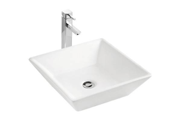 Bathroom Sink 16 3/8" X 16 3/8" X 4 3/4" Bosco #200021