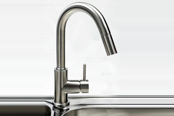 Solid Stainless Steel Faucet 200065