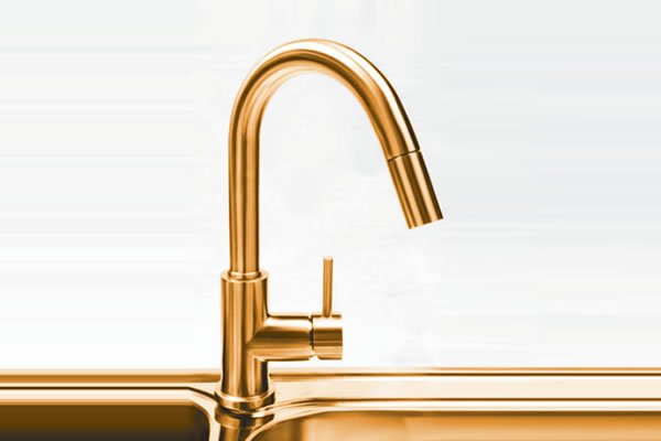 Solid Stainless Steel Faucet 200065gd