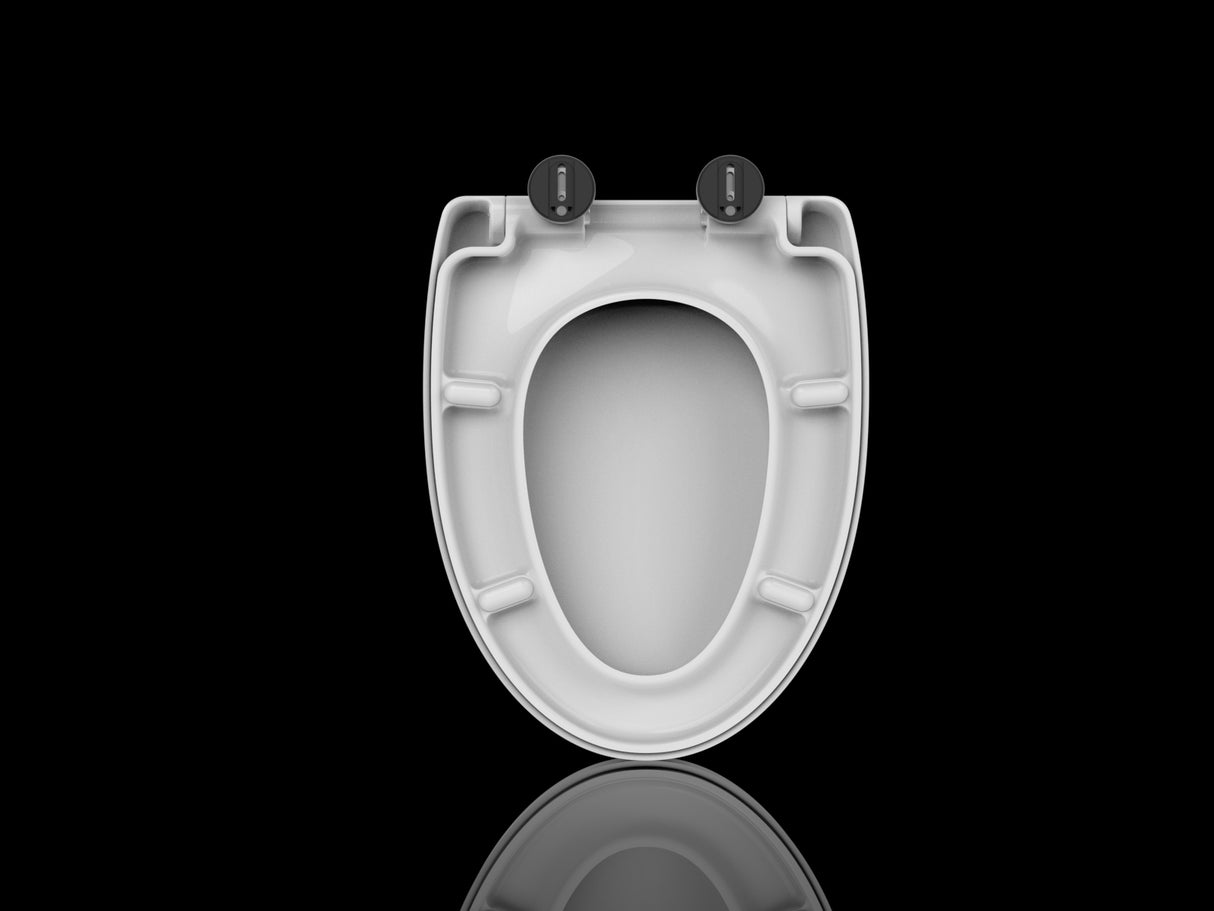 S-230 Elongated Silent Close, Quick-Release Seat