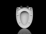 S-230 Elongated Silent Close, Quick-Release Seat