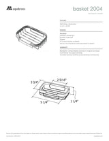 Rectangular basket