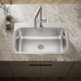 Verse™ 33" top-mount single-bowl kitchen sink
