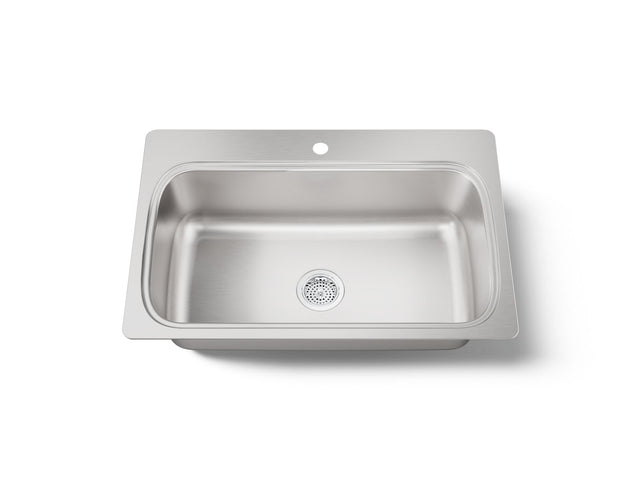 Verse™ 33" top-mount single-bowl kitchen sink