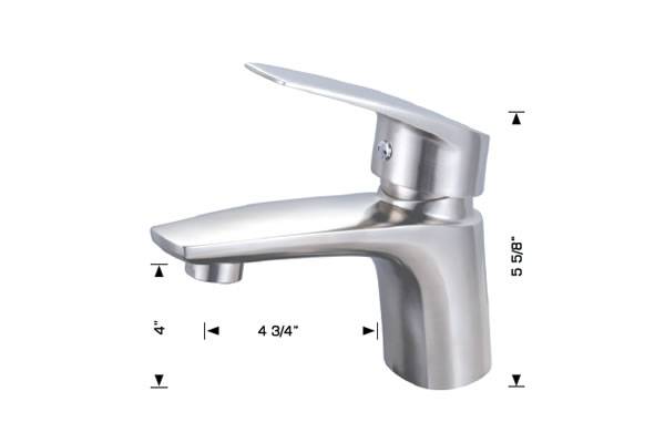 Bathroom Faucet Stainless Steel - Bosco #200a80