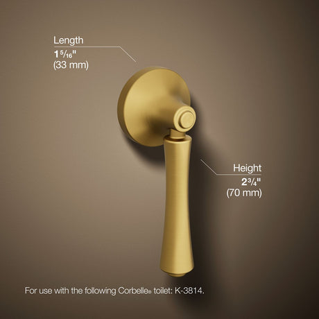 Corbelle® Left-hand trip lever