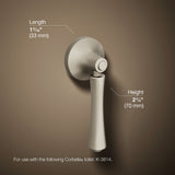 Corbelle® Left-hand trip lever