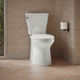 Betello® Elongated toilet bowl with skirted trapway