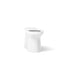 Betello® Elongated toilet bowl with skirted trapway
