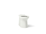 Betello® Elongated toilet bowl with skirted trapway