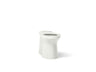 Betello® Elongated toilet bowl with skirted trapway