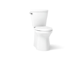 Betello® Two-piece elongated toilet with skirted trapway, 1.28 gpf