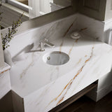 Iron Plains® 12" round drop-in/undermount/vessel bathroom sink
