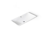 Iron Plains® 30" rectangular drop-in/undermount bathroom sink