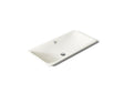 Iron Plains® 30" rectangular drop-in/undermount/vessel bathroom sink with Biscuit painted underside