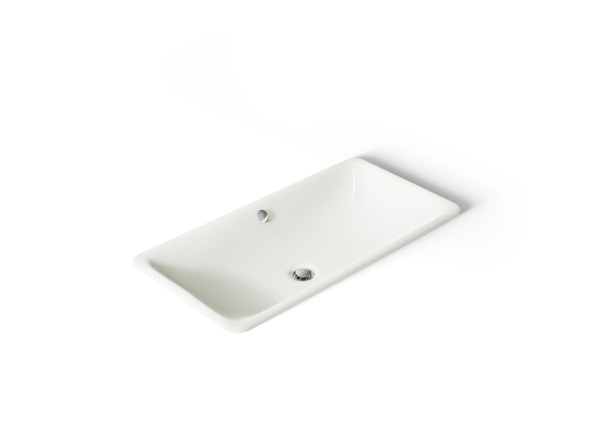 Iron Plains® 30" rectangular drop-in/undermount bathroom sink