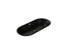 Iron Plains® 33" oval drop-in/undermount bathroom sink