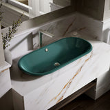 Iron Plains® 33" oval drop-in / undermount / vessel bathroom sink