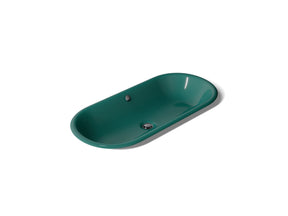 Iron Plains® 33" oval drop-in / undermount / vessel bathroom sink