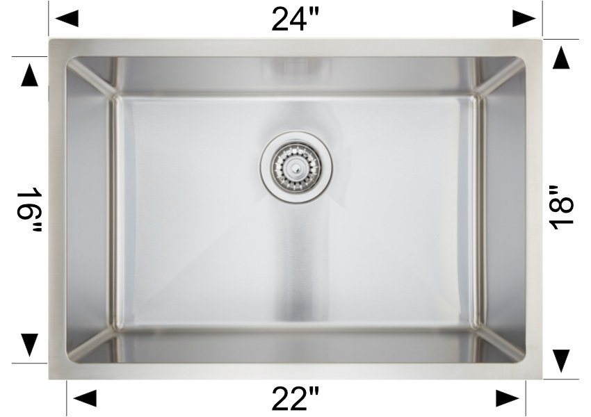 Laundry Sinks 24" X 18" X 12 202228
