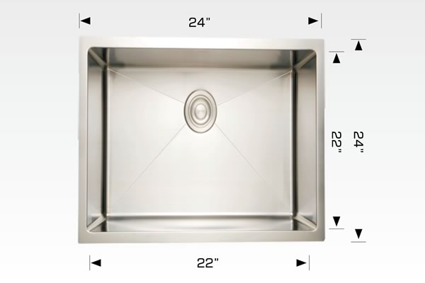 Utility Sinks 24" X 24" X 14" 202231