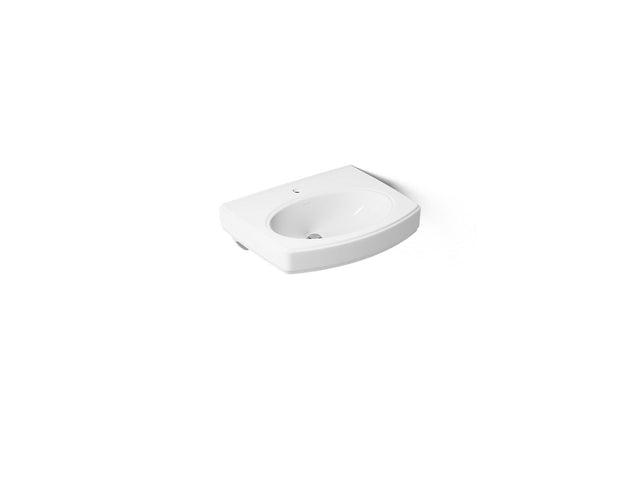 Pinoir® 22" oval wall-mount bathroom sink