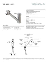 Pull-out dual steam mode kitchen faucet