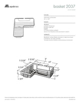 Corner basket