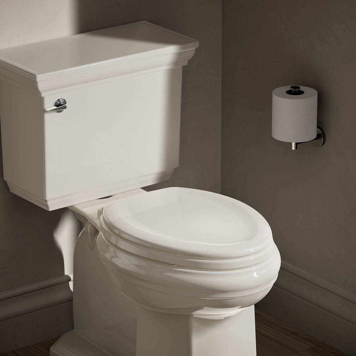 Stonewood® Quiet-Close™ elongated toilet seat