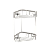 Two tier triangular basket