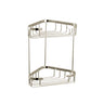 Two tier triangular basket