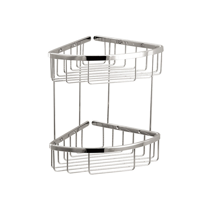Two tier triangular basket