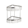 Two tier triangular basket