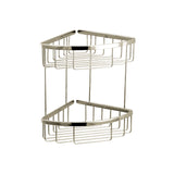 Two tier triangular basket