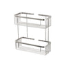 Two tier rectangular basket