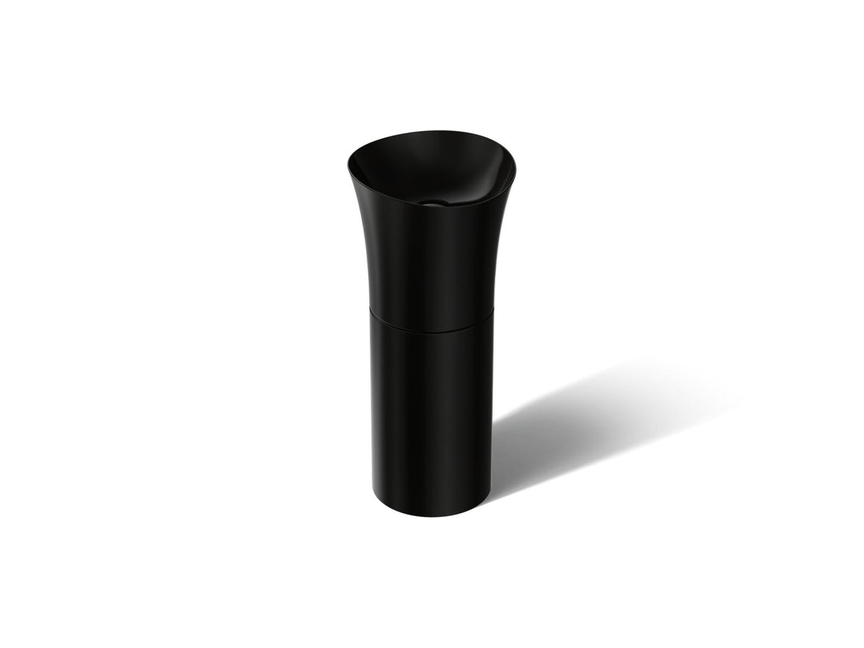 Veil™ 16" pedestal bathroom sink, no overflow