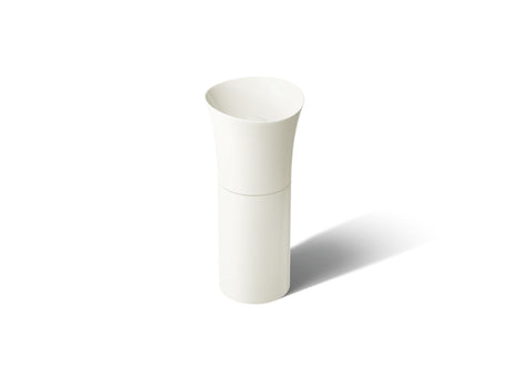 Veil™ 16" pedestal bathroom sink, no overflow
