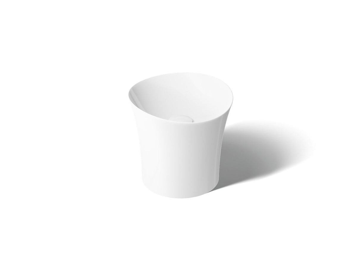 Veil™ 16" round vessel bathroom sink or pedestal sink basin, no overflow