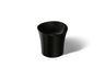 Veil™ 16" round vessel bathroom sink or pedestal sink basin, no overflow
