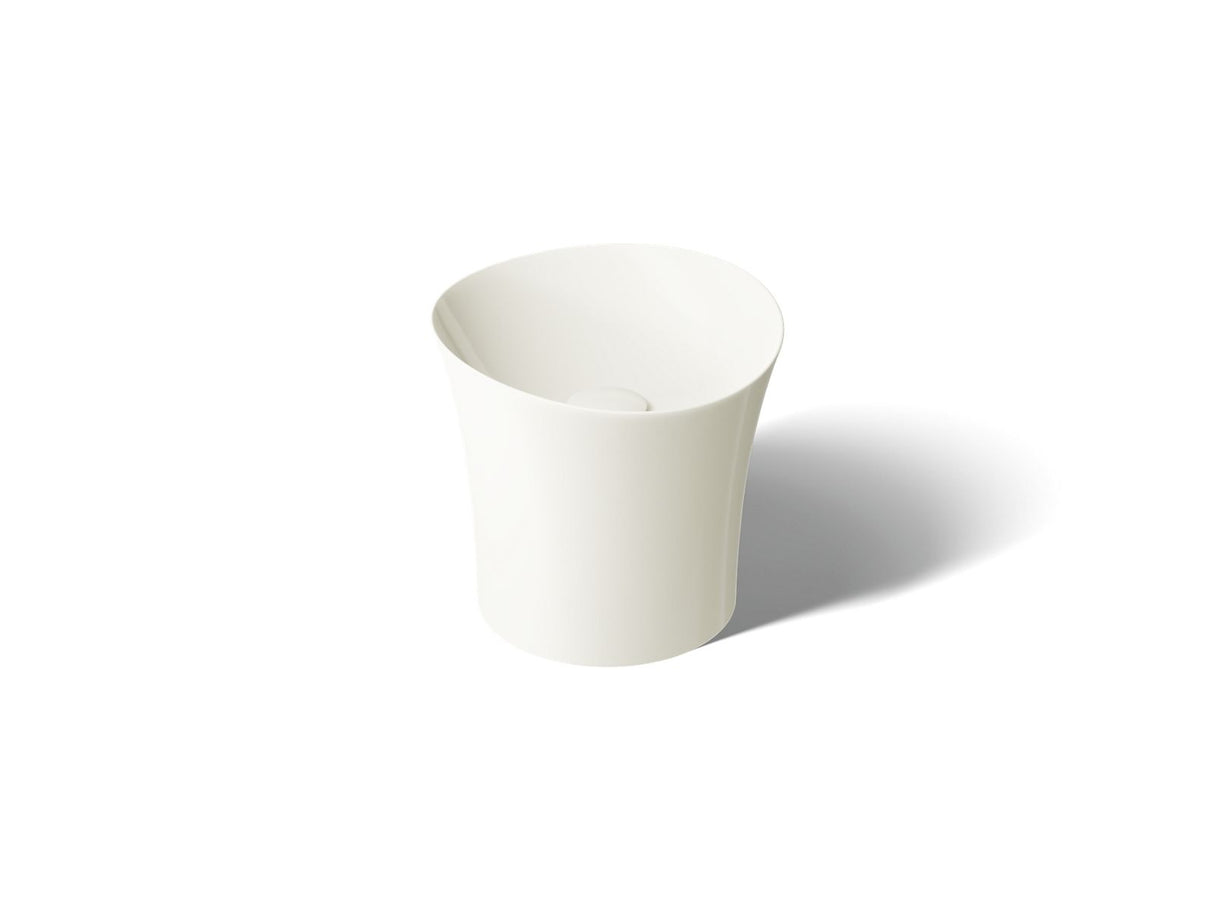 Veil™ 16" round vessel bathroom sink or pedestal sink basin, no overflow