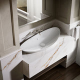 Veil™ 38-1/2" oval vessel bathroom sink