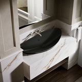 Veil™ 38-1/2" oval vessel bathroom sink