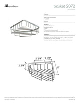 Corner basket