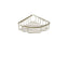 Aquabrass 8" Solid Brass Corner Bathroom Basket - image 2