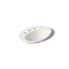 Serif® 22-1/4" oval drop-in bathroom sink