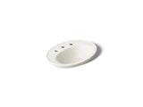 Serif® 22-1/4" oval drop-in bathroom sink